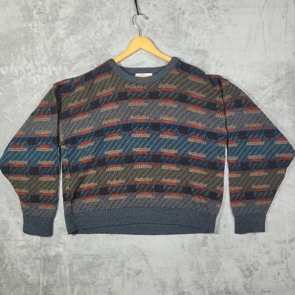 Vintage Jantzen Sweater Mens XL Pullover Cosby Style Grandpacore